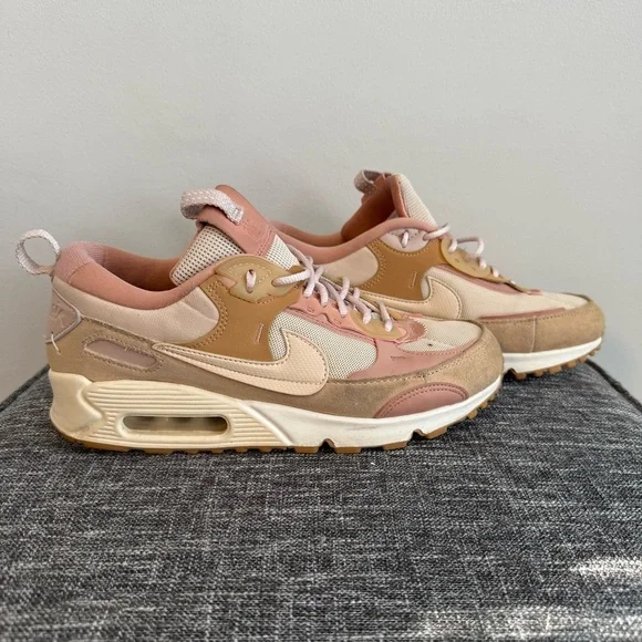 Nike Women's Air Max 90 Futura  Sneakers in Sanddrift, Size 8, Good Condition! - Picture 6 of 10